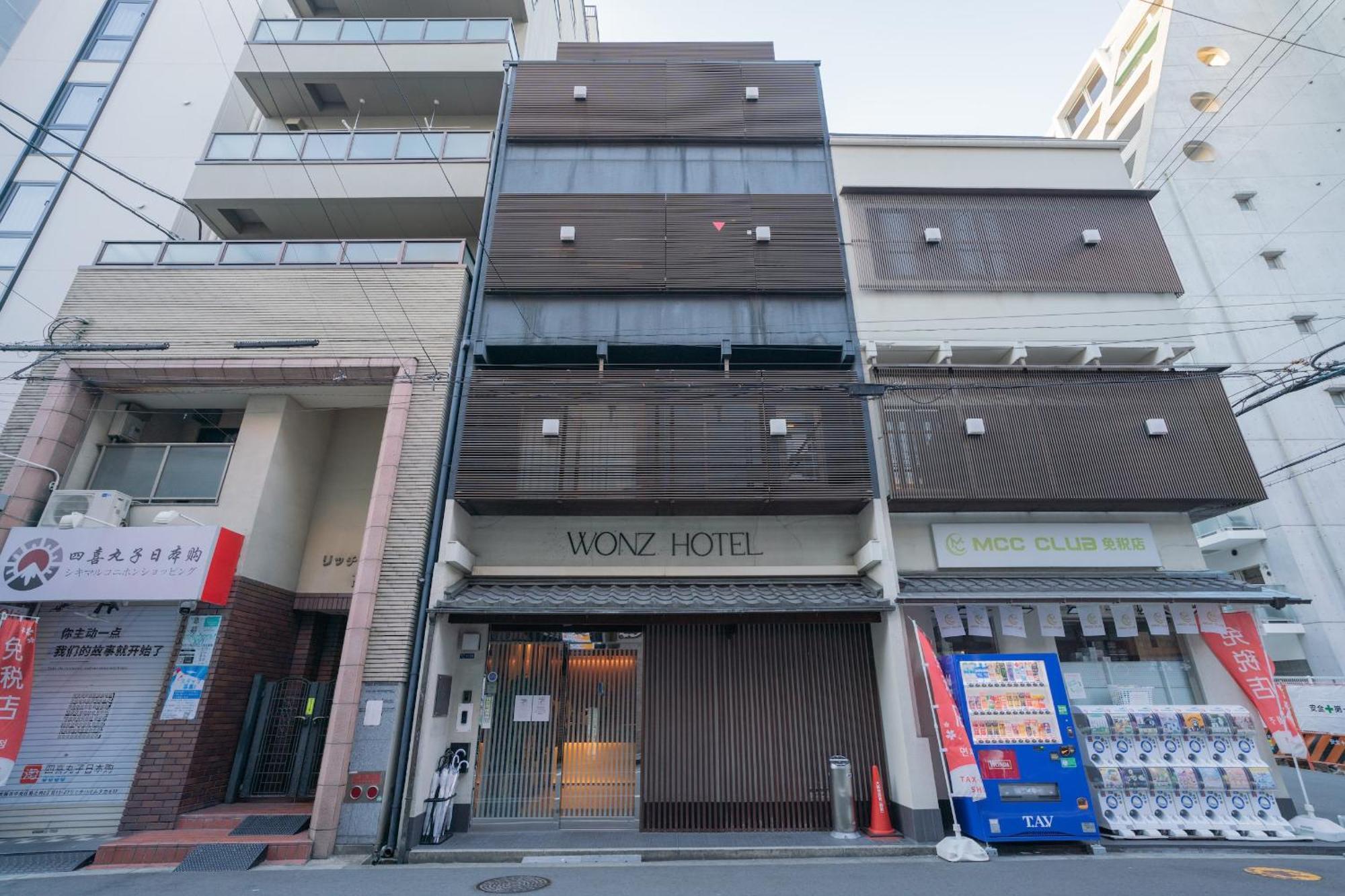 Wonz Hotel Self-Check-In Осака Екстериор снимка